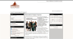Desktop Screenshot of campuscenproex.com